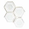 Msi Medici Gold Pattern 10.83 In. X 12.44 In. X 8Mm Stone Metal Blend Mesh-Mounted Mosaic Tile, 10PK ZOR-MD-0328 - alternate 2